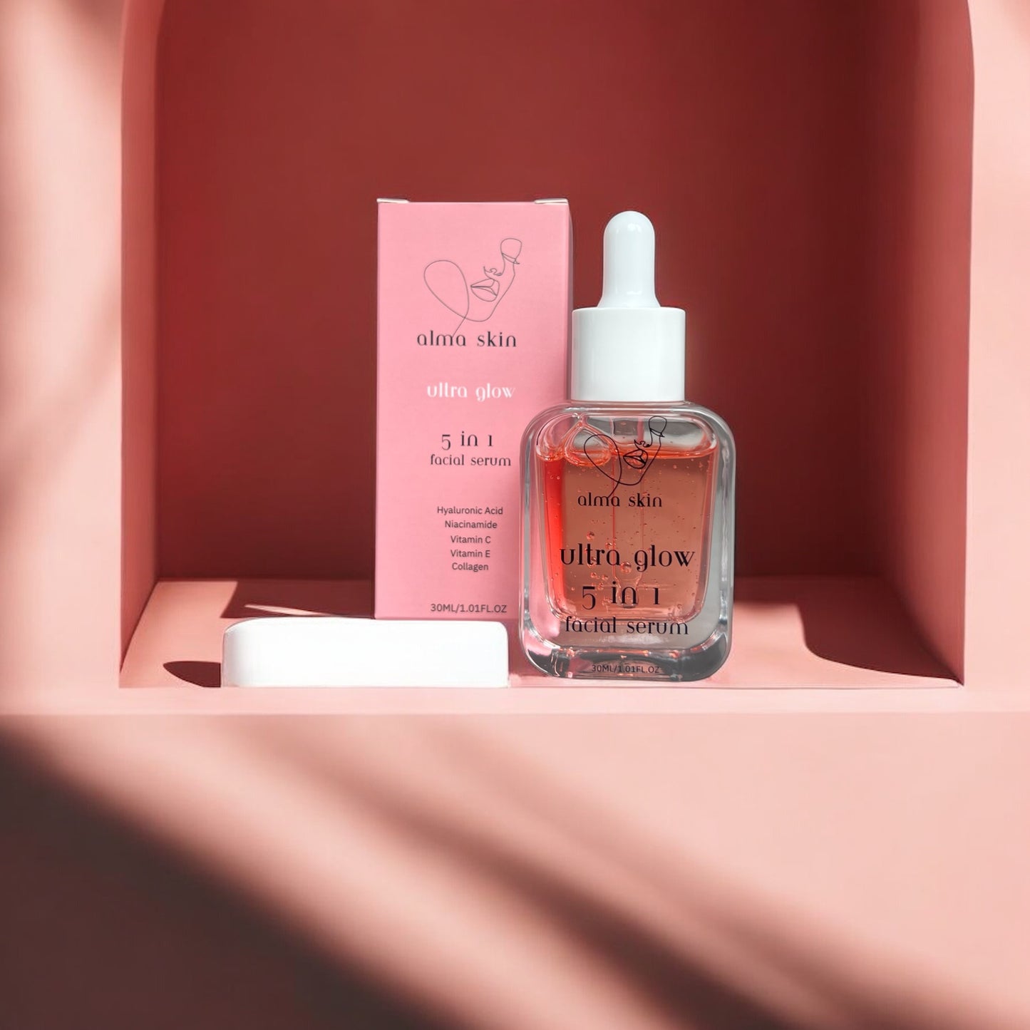 Alma Skin™ Ultra Glow- 5 in 1 Facial Serum