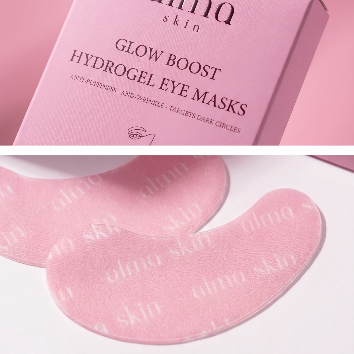 Alma Skin™ - Glow Boost Hydrogel Eye Masks