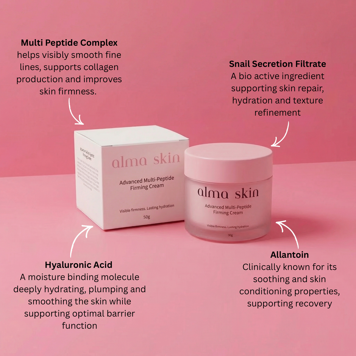 Alma Skin™ Advanced Multi Peptide Firming Cream