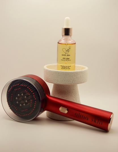 Alma Skin™ - Pulse Hair Brush with LED