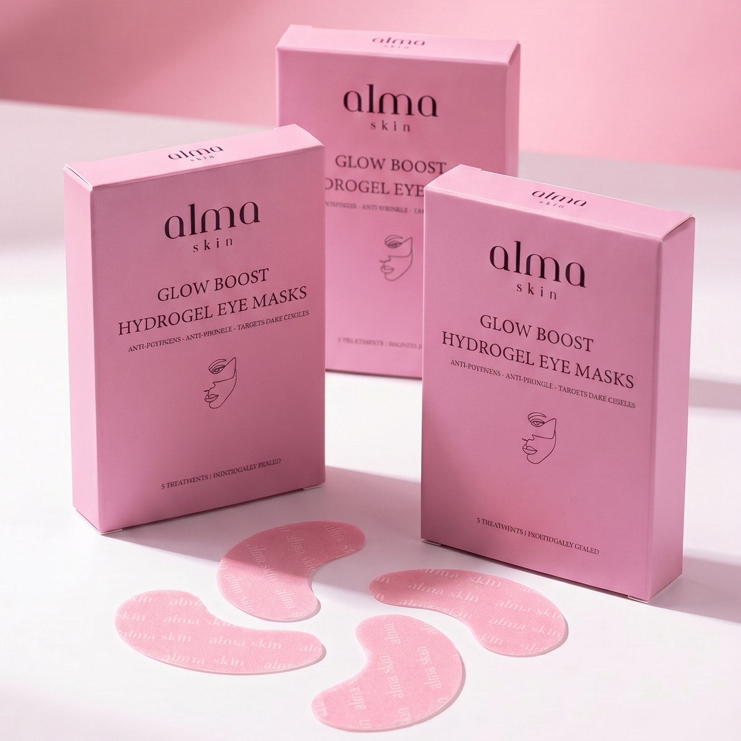 Alma Skin™ - Glow Boost Hydrogel Eye Masks