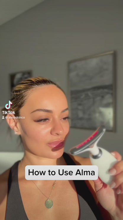 Alma Skin™ Face Sculpting Device with LED functionality - White